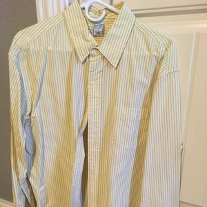 Yellow Button down shirt