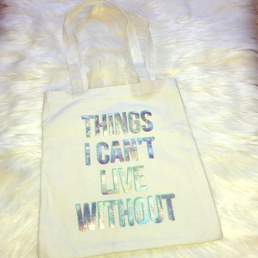 ❌SOLD❌NWOT Things I Can’t Live W/O Tote