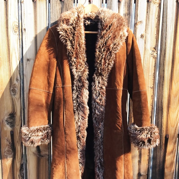 Wilsons Leather Jackets & Blazers - Vintage Faux Fur Coat 🍂