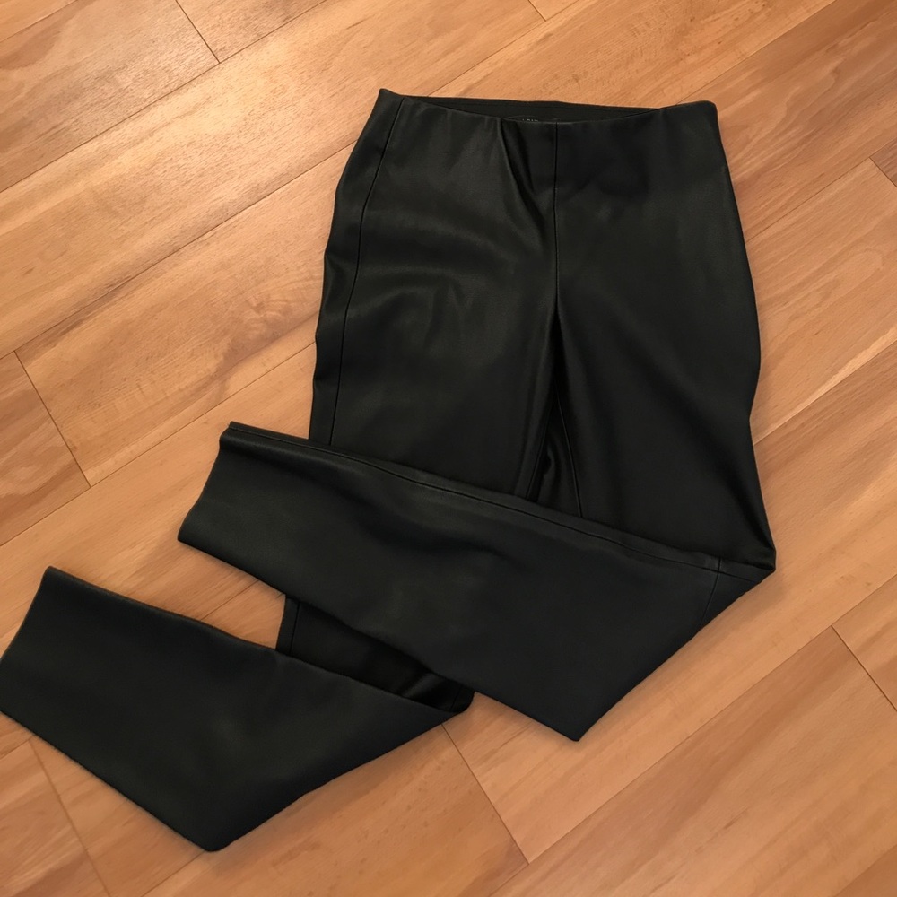 NWOT Zara faux leather pants