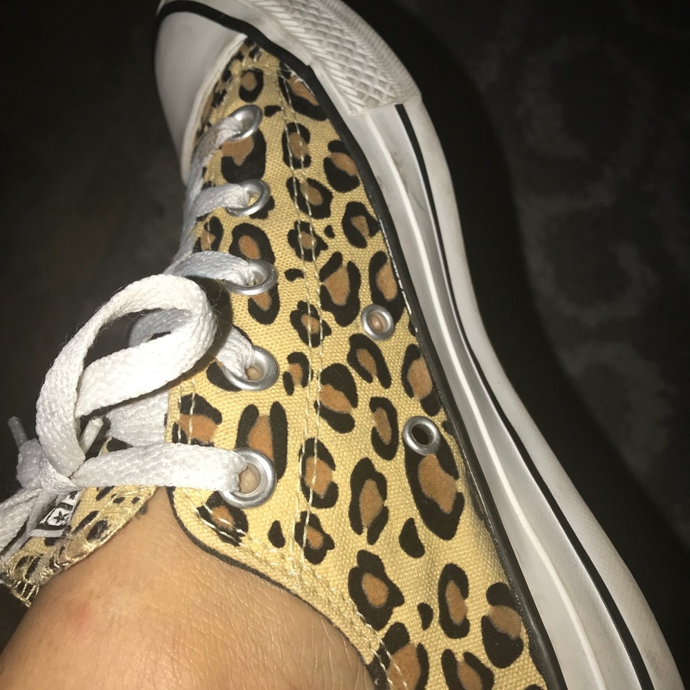 Leopard Print Converse