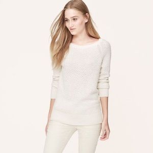 Basketweave Loft sweater