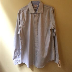 Men's light blue button down