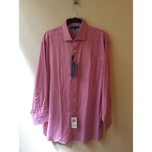NWT Red Tommy Hilfiger Men's button Down