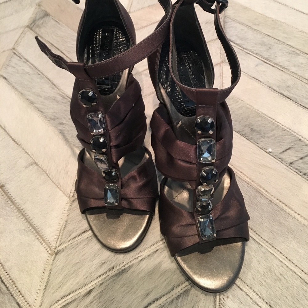 New BCBG Maxazria Jeweled Sandals