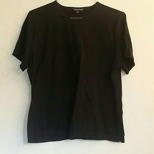 Lands end black tee shirt