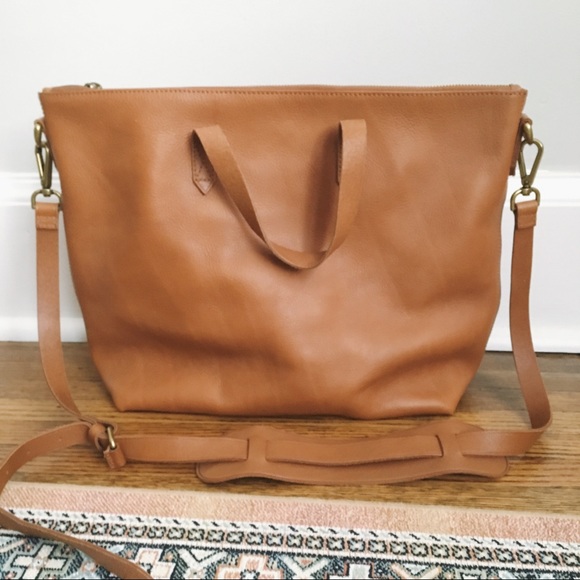 Madewell Handbags - Madewell Transport Satchel with tags attached