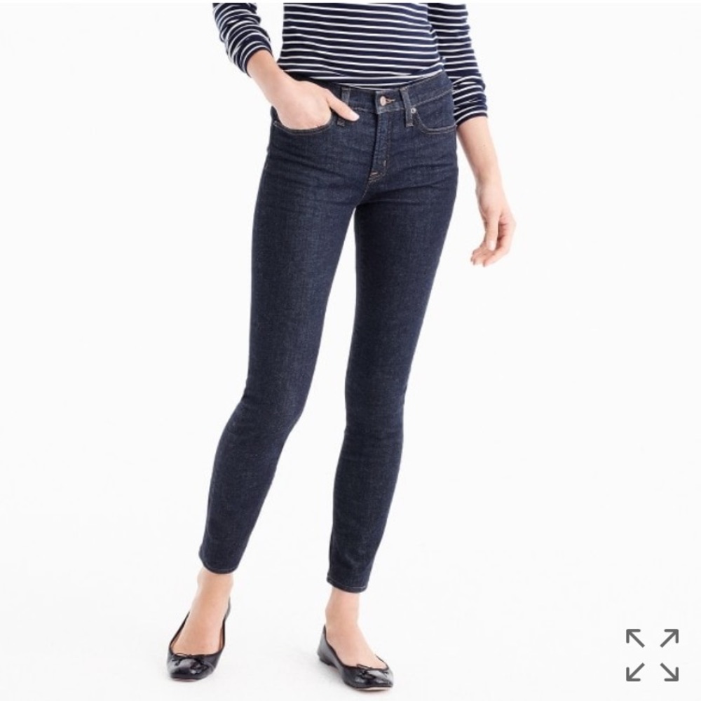 J.Crew Toothpick Denim Classic Wash Size 28