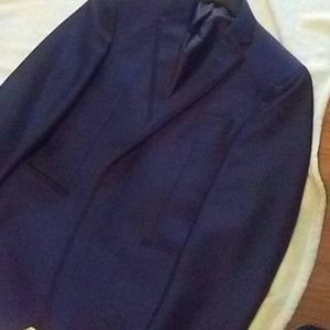 Navy and black dinner jacket