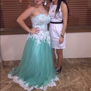 This was my sweet sixteen dress.