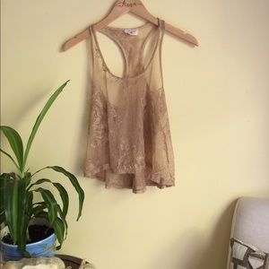 🛎SHEER Golden t back🛎