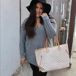 Large Checkered Bag