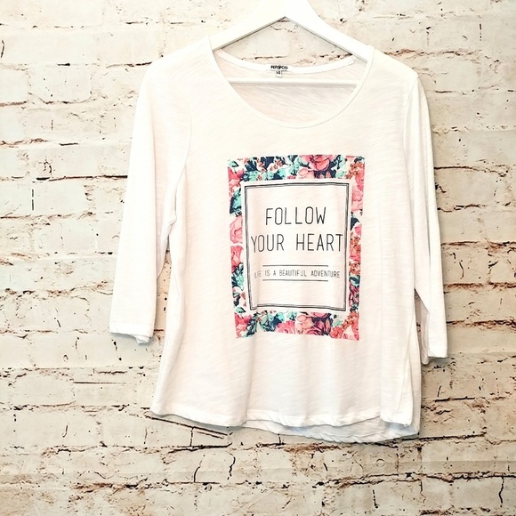 Pep & Co Tops - Follow Your Heart Life is a Beautiful Adventure 14