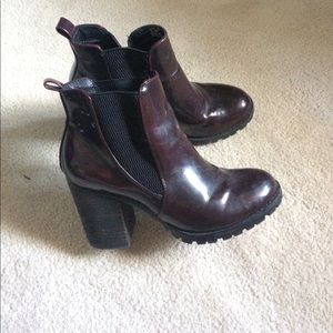 Steve Madden Oxblood Chelsea Booties