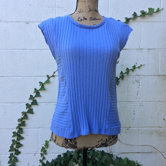 Anthropologie Ribbed Zipper Top - Picture 5 of 8