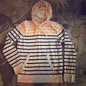 AEO Striped T-Shirt Hoodie