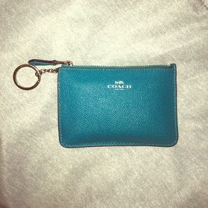 Blue Coach Wallet