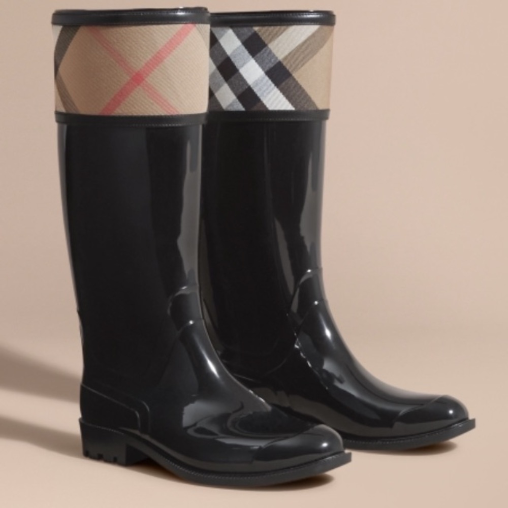 Burberry House Check Rain boot