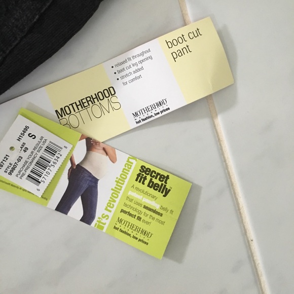 Smokey Grey Maternity Cords - Picture 4 of 4