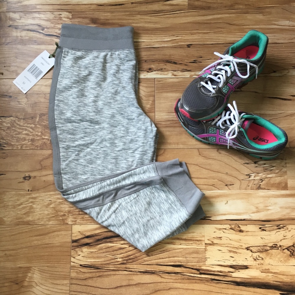 Grey tie jogging capris size S, L & XXL