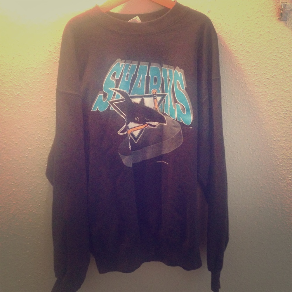 Vintage Sharks Sweatshirt