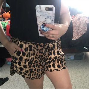 Leopard print bottoms