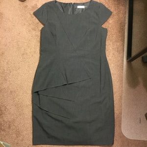 Calvin Klein Dress with pleats, size 14