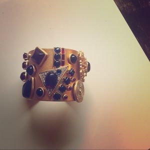 Juicy Couture gold cuff bracelet