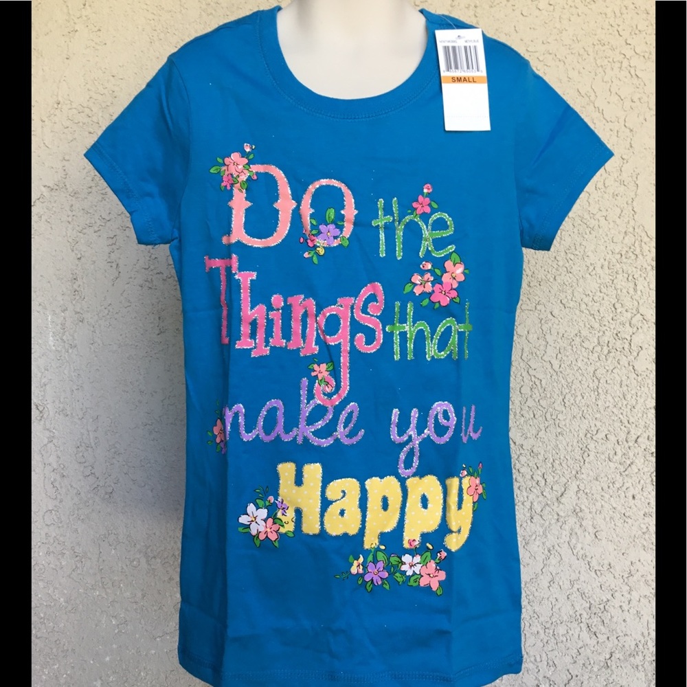 Girls’ Blue T-Shirt (Size S)