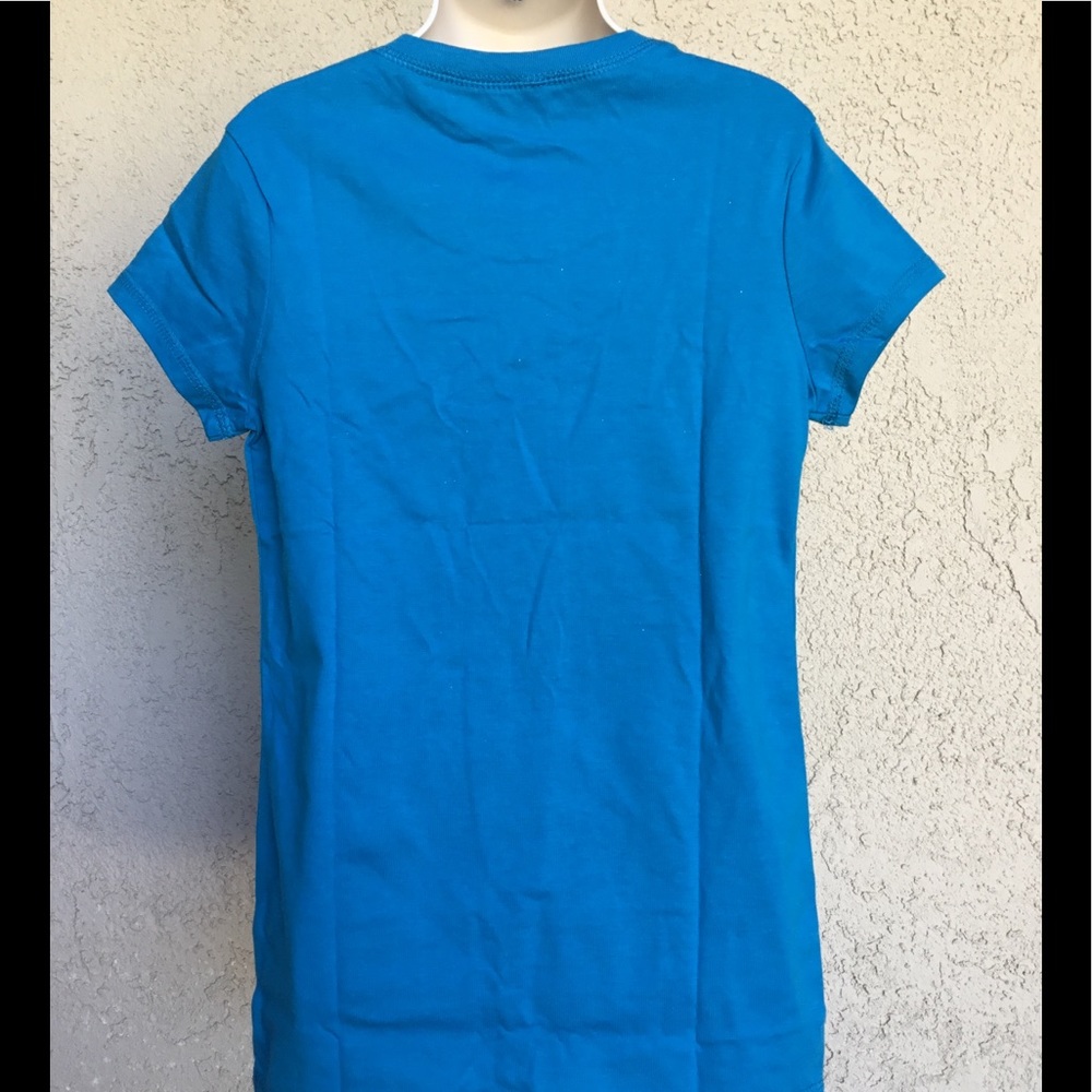 Girls’ Blue T-Shirt (Size S) - Picture 3 of 6