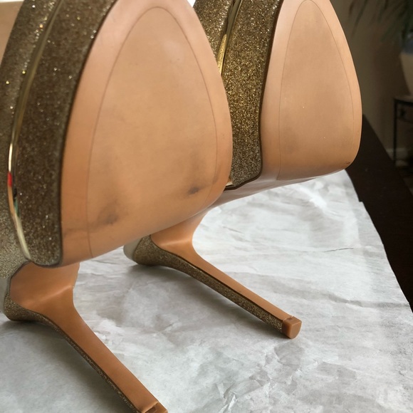 💞 NW Aldo “Mesiano” shoes in glittery gold! - Picture 8 of 8