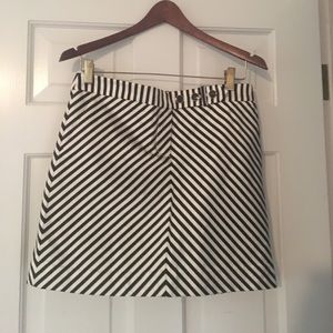 Striped Mini skirt