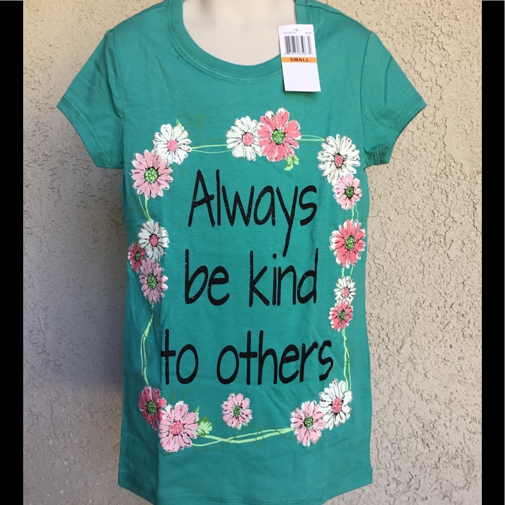 Girls’ Green T-Shirt (Size S)