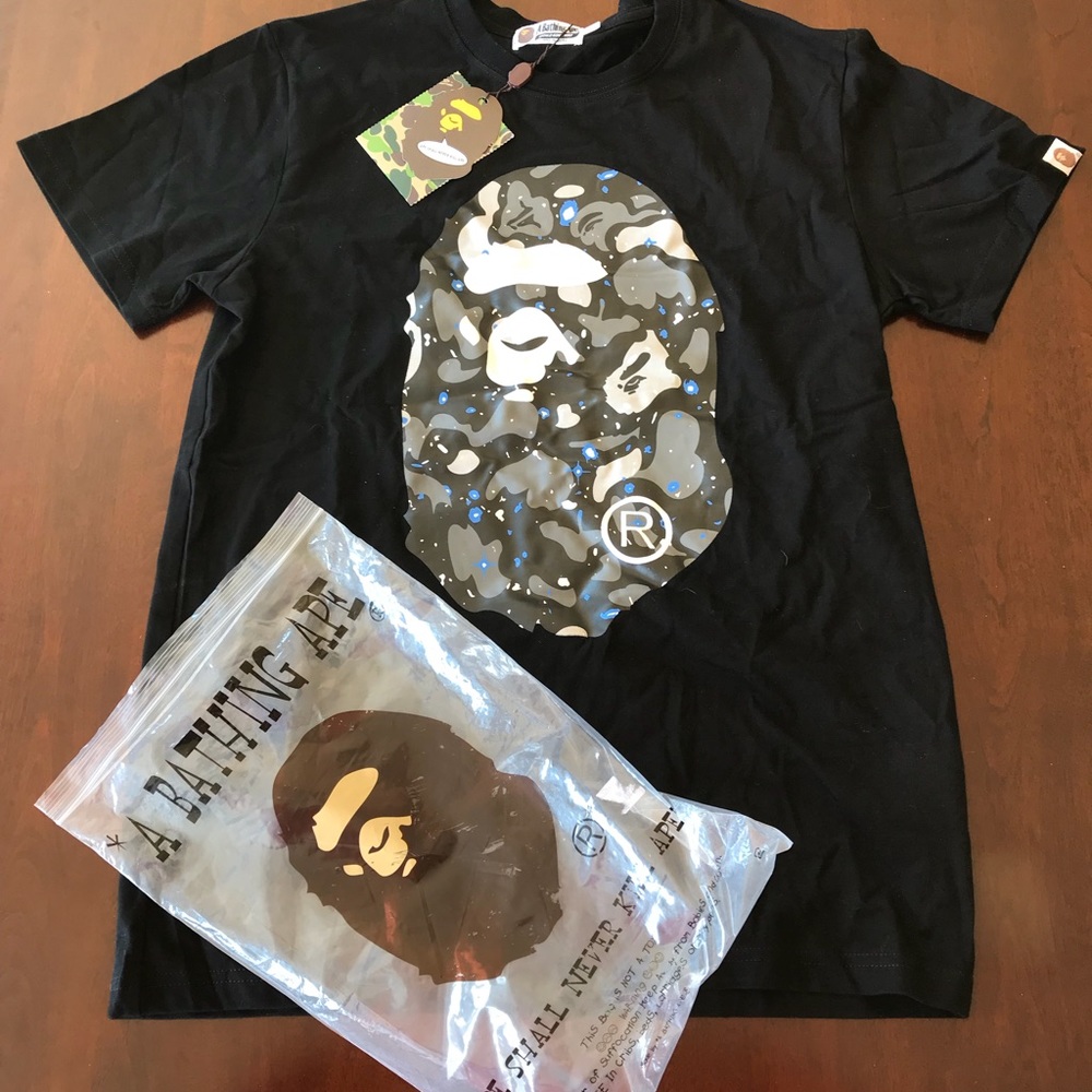 2 bape shirts