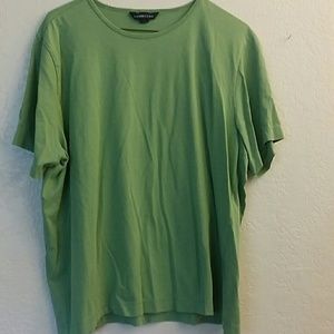 Lands end green tee shirt