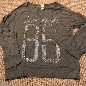 Pink long sleeve shirt