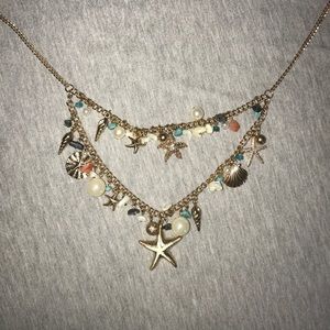 Beach statement necklace