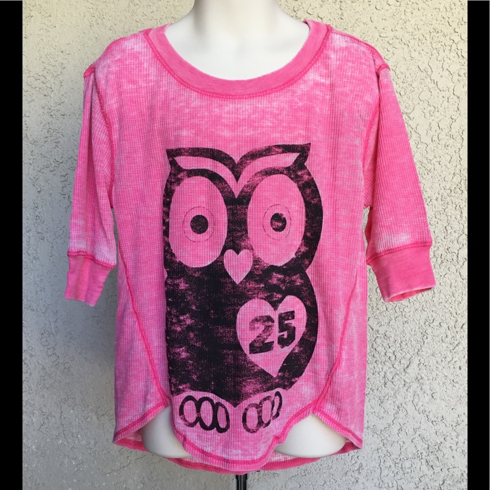 Girls’ Hi-Lo Pink Tee (Size S 7/8)