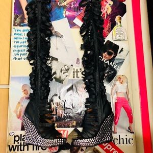 Jeffrey Campbell Slash Tick Thigh High Boot