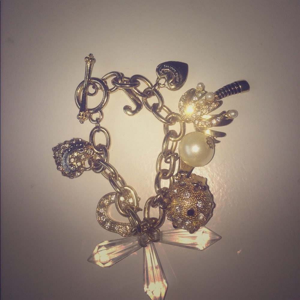 Limited addition juicy couture charm bracelet