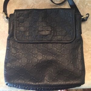 Gucci monogram cross body