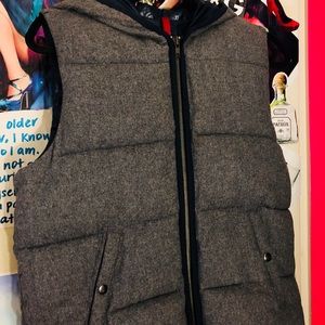 Gap Big Kids Wool Hooded Vest