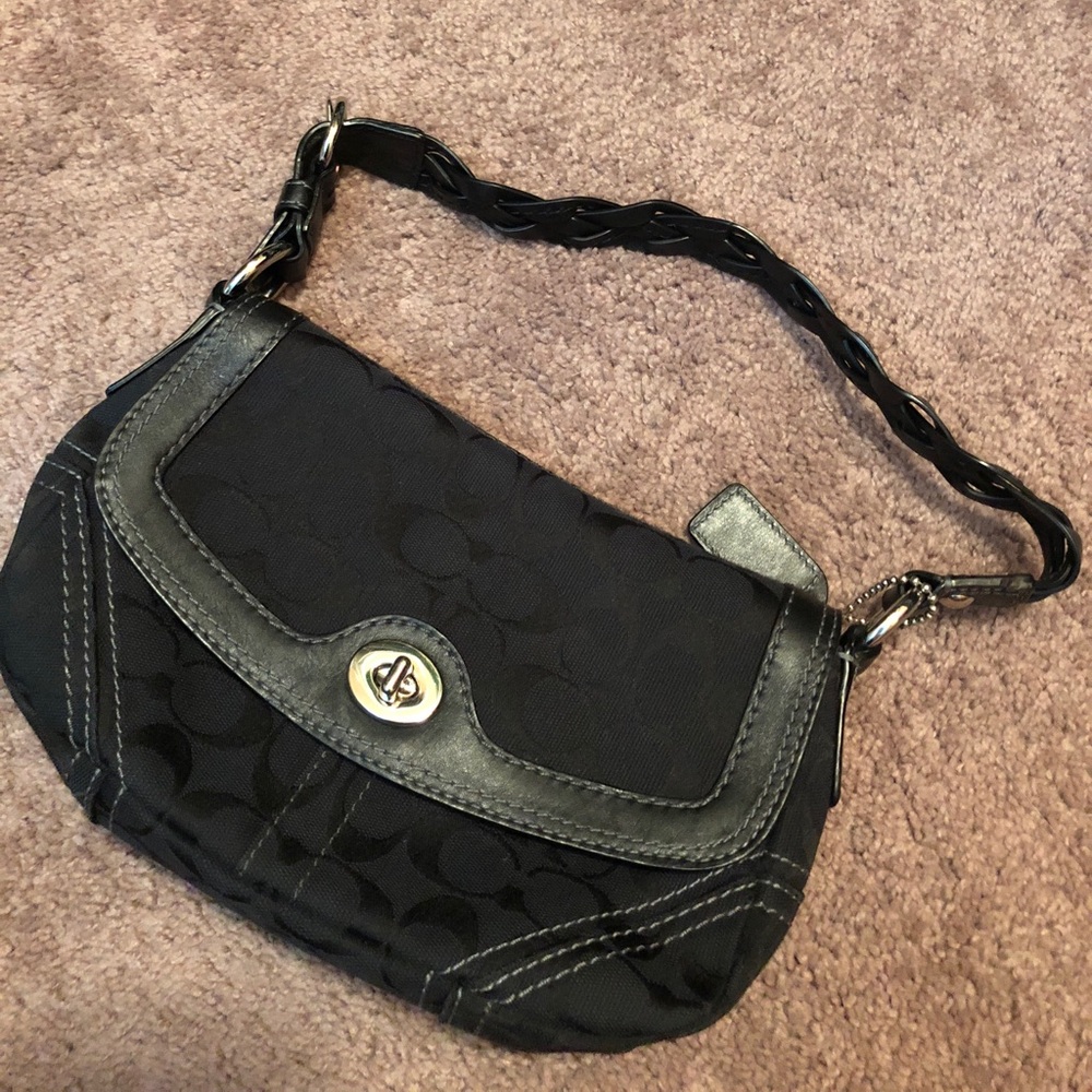 Black Authentic Coach Purse!