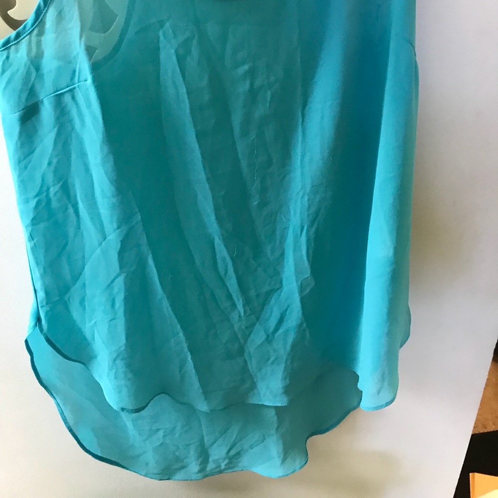Forever 21 Sheer High Low Top