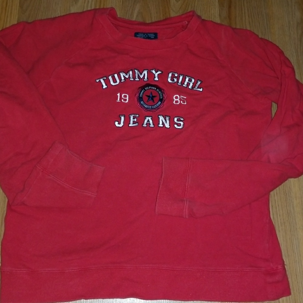 Donating Monday-Retro Tommy Girl sweatshirt