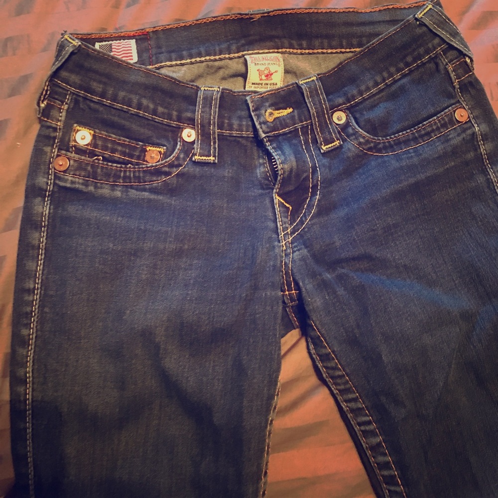 True Religion brand jeans Casey skinny jeans