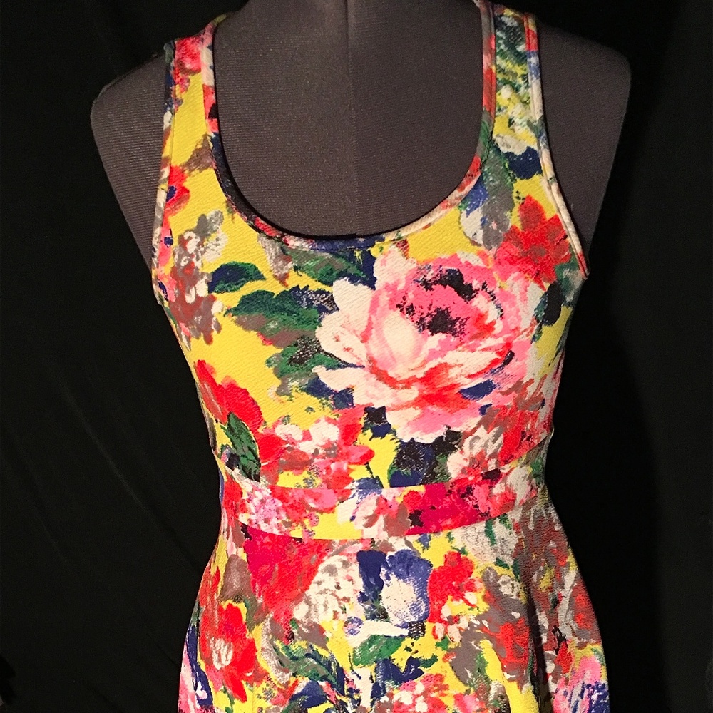 NEON WATERCOLOR SUNDRESS!