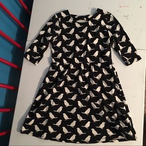 Forever 21 Girls bird print dress