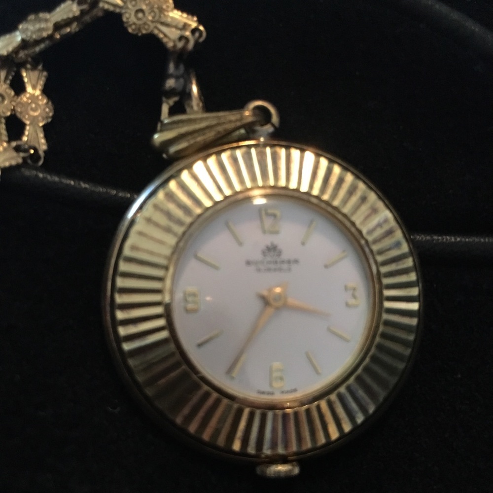 Vintage  Bucherer 15 Jewels Watch pendent