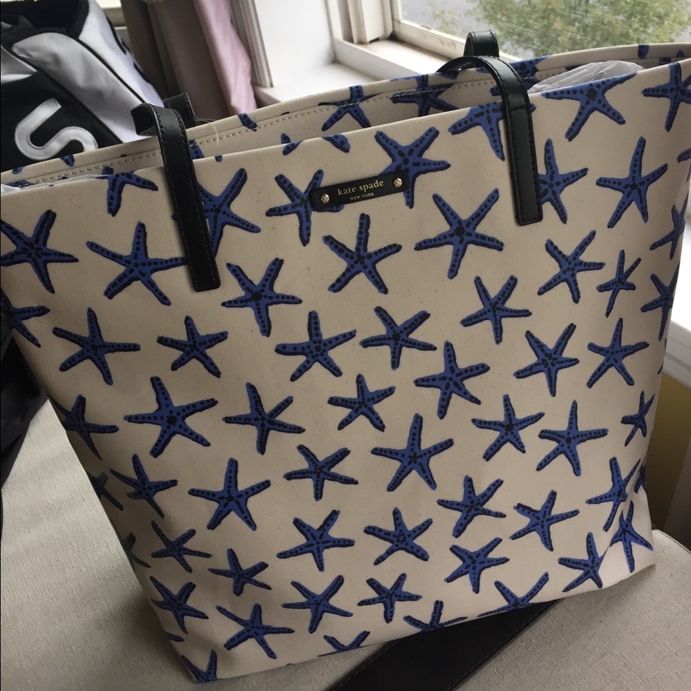 Kate Spade starfish tote